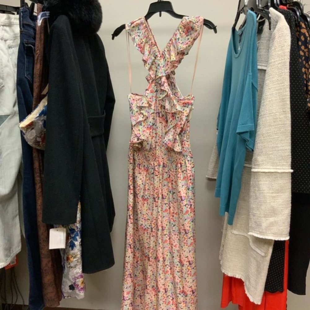 New Rebecca Taylor Margo Silk Floral Jumpsuit - Picture 5 of 5